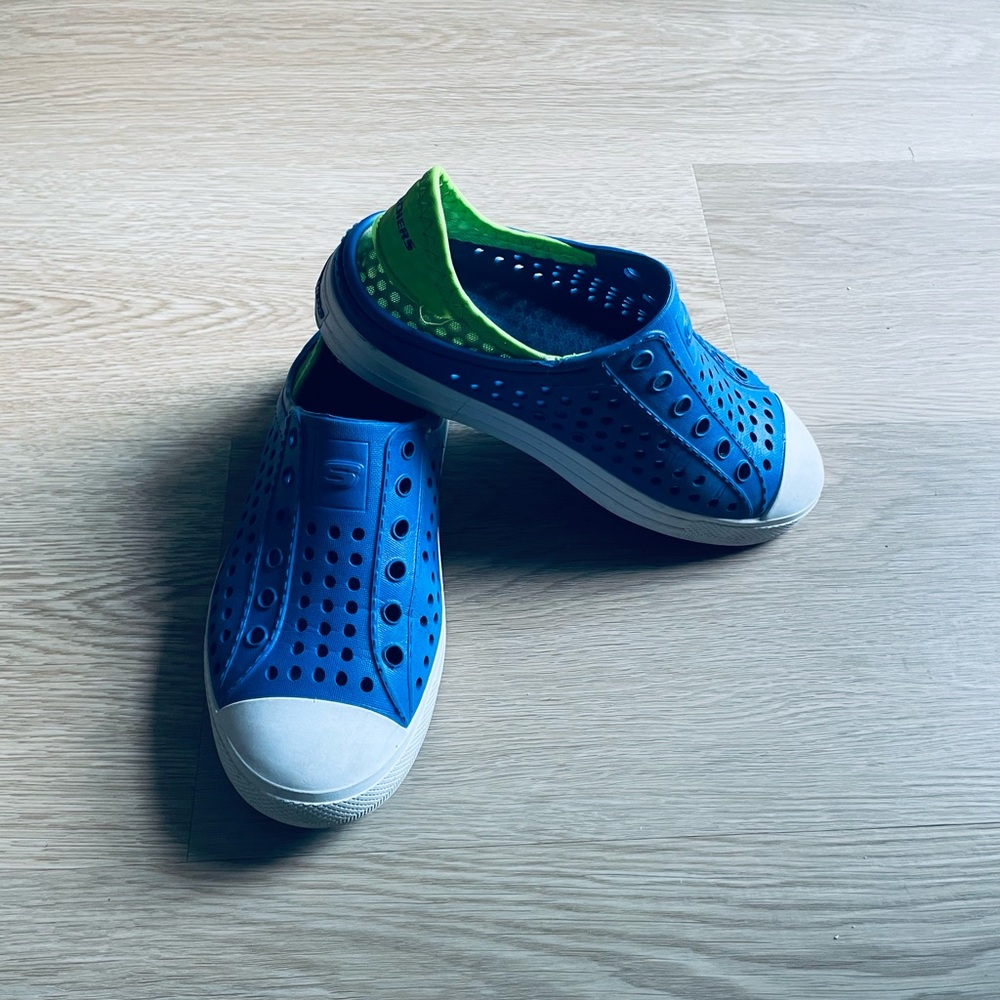 Skecher Blue Slip-On Water Shoes